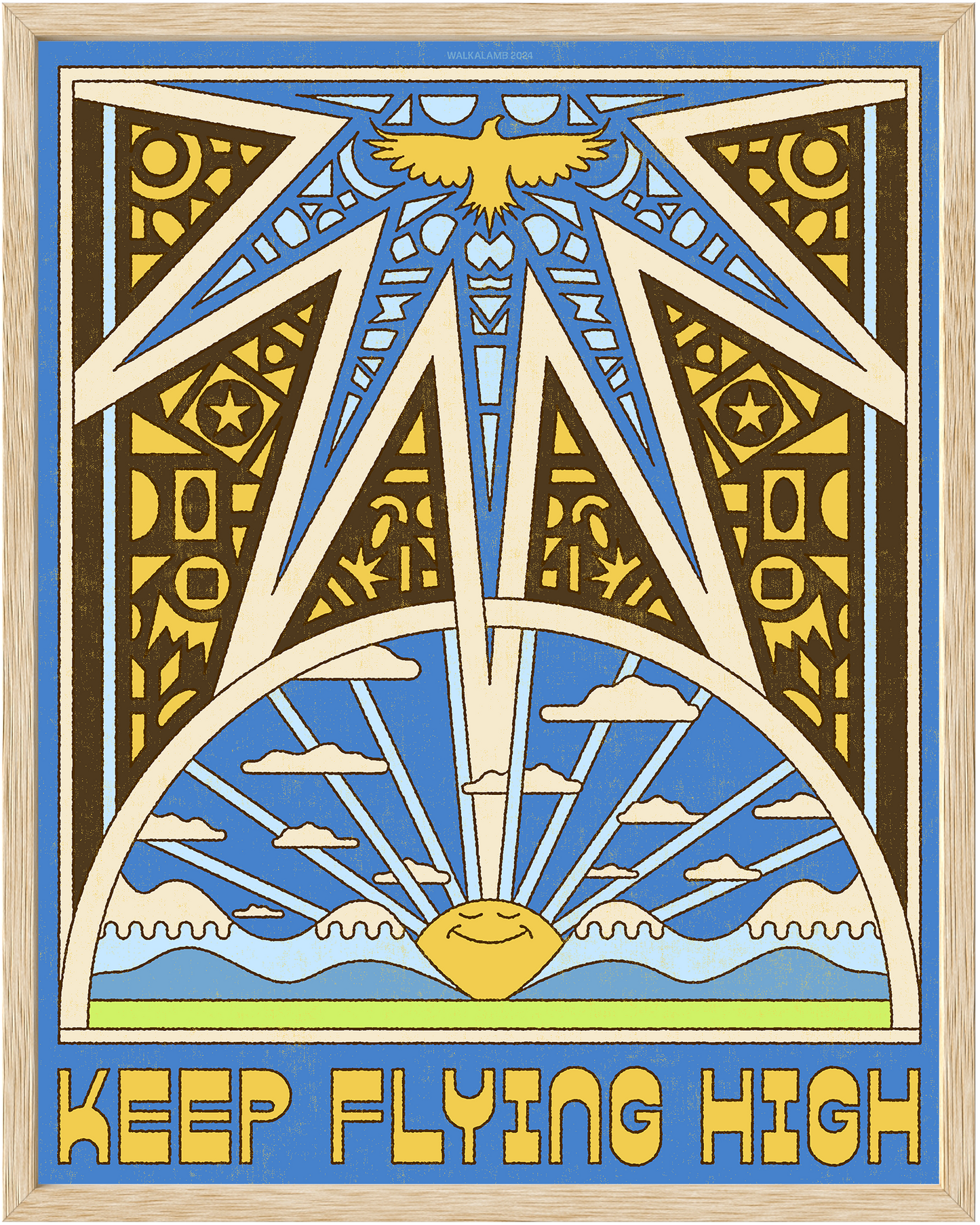KEEP FLYING HIGH POSTER