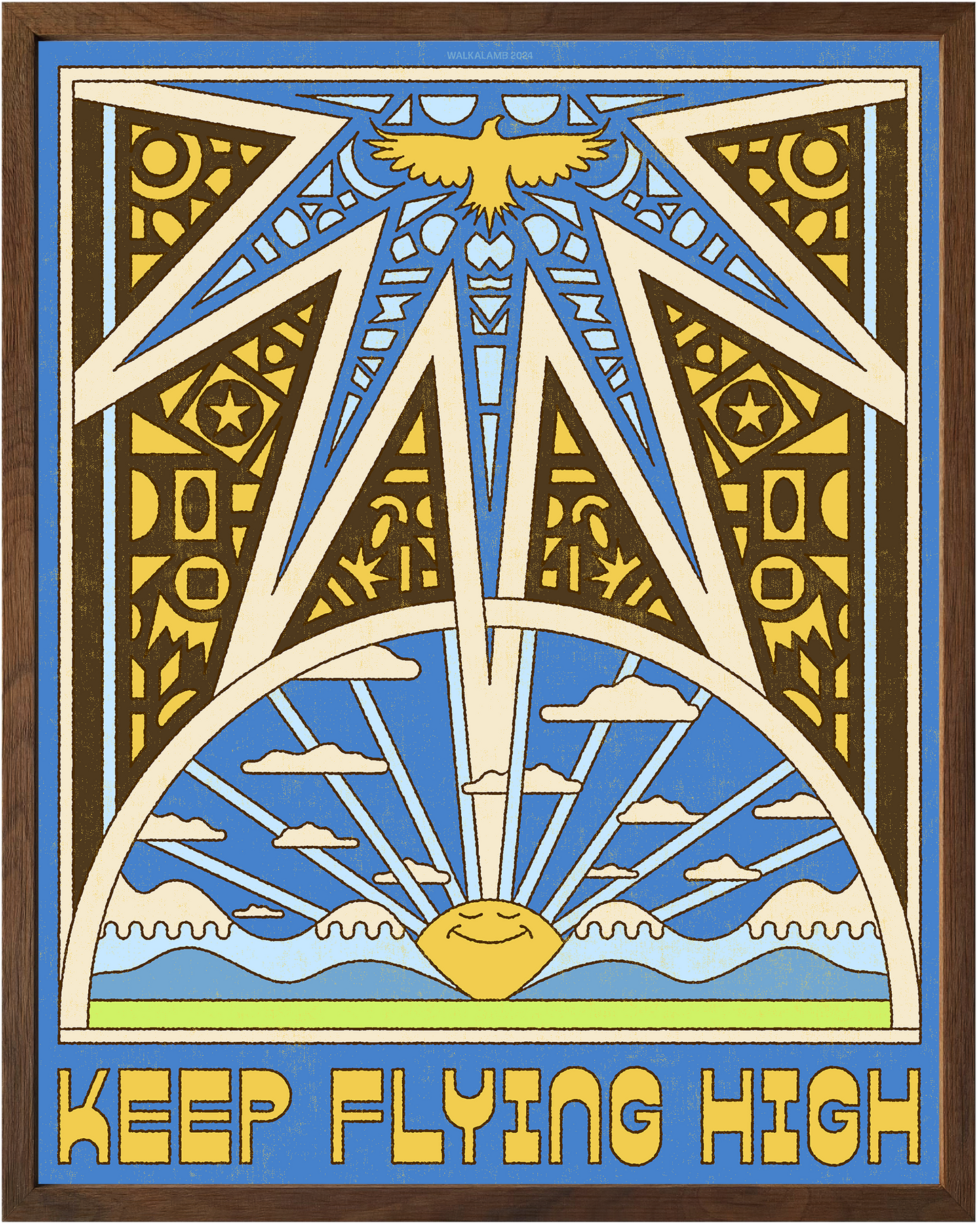 KEEP FLYING HIGH POSTER