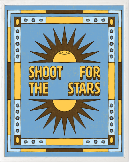 SHOOT FOR THE STARS POSTER